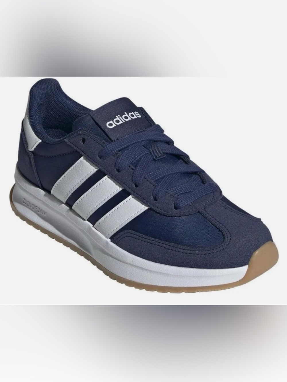 Adidas Run 70’s 2.0 J Navy Gum 6.5Y/8 Women JI2267